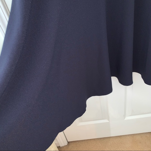 Eliza J Navy Fit and Flare Dress Size 10 - Picture 10 of 16